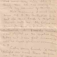 04 - 09.3.23 – Haleyville, Alabama Letter to Clara Marie Herrod - Image 5