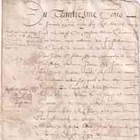 17th-Century French Notarial Legal Manuscript