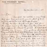 1908.1.26 - The Prosser Hotel, Prosser, Washington