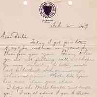 1909.2.2 Letter from Portland, Oregon – Financial Anxiety, Distrust & Personal Reflectio