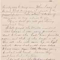 1909.2.2 Letter from Portland, Oregon – Financial Anxiety, Distrust & Personal Reflectio - Image 2