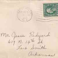 22 - 2.8.24 – Correspondence from “Jewell” (“Hope” / “Doodle”) to Mr. Jesse Redyard (Fort Smith, Arkansas)
