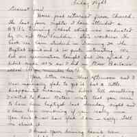 22 - 2.8.24 – Correspondence from “Jewell” (“Hope” / “Doodle”) to Mr. Jesse Redyard (Fort Smith, Arkansas) - Image 2