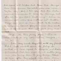 22 - 2.8.24 – Correspondence from “Jewell” (“Hope” / “Doodle”) to Mr. Jesse Redyard (Fort Smith, Arkansas) - Image 3