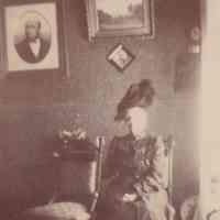 Woman inside house