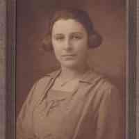 Portrait of Woman with Side-Coiled Hairstyle, Hamburg, Pennsylvania