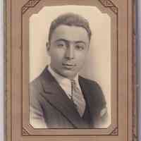 Young Man in Suit and Tie — Formal Studio Portrait