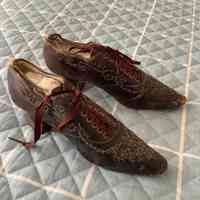 Victorian Women's Lace Up Dress Shoes - Image 6