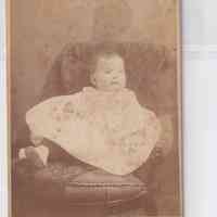 Infant in Elaborate Christening Gown — Sweet’s Studio Portrait