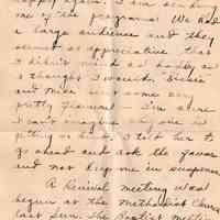 28 - 10.12.25 – Correspondence from “Doodle” to Mr. Jesse Redyard (Paris, Arkansas) - Image 4