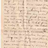 28 - 10.12.25 – Correspondence from “Doodle” to Mr. Jesse Redyard (Paris, Arkansas) - Image 5