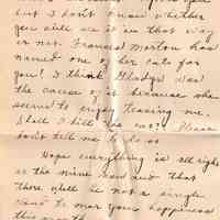 28 - 10.12.25 – Correspondence from “Doodle” to Mr. Jesse Redyard (Paris, Arkansas) - Image 7