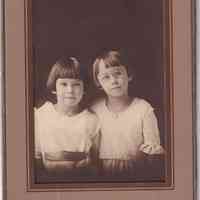 Portrait of Two Young Girls — Alamo Studio, San Antonio, Texas