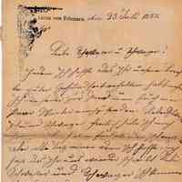 Letter from Fehmarn, Germany to Sister-in-law and Brother