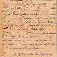 Letter from Fehmarn, Germany to Sister-in-law and Brother - Image 3
