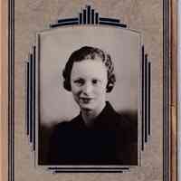 Young Woman with Finger-Waved Hair — Strathman Studio Portrait