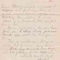 1909.2.7 Letter from Portland, Oregon – Sunday Visit, Exposition Grounds, and Concern Over Lack of Letters - Image 4