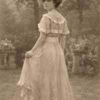 Edwardian Sheer Silk Lingerie Dress - Image 8