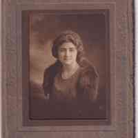 Young Woman in Fur Stole — Orebaugh Studio Portrait