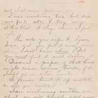 1909.2.9 Letter Explaining Postal Delay and Apologizing for Misunderstanding - Image 2