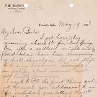 1908.5.19 - The Bannock Hotel, Pocatello, Idaho
