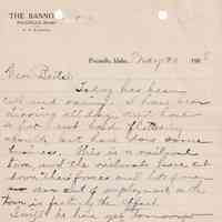 1908.5.20 - The Bannock Hotel, Pocatello, Idaho