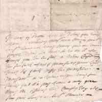 Personal Financial Correspondence Letter — France, 3 December 1689