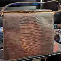 Reptile Leather Handbag