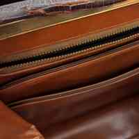 Reptile Leather Handbag - Image 4