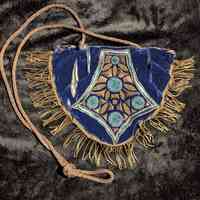 Drawstring reticule / evening bag - Image 5