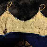 Drawstring reticule / evening bag - Image 9