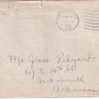 26 - 4.8.24 Letter from “Dooley” to Jesse Redyard – Homesickness & Teaching Appointment