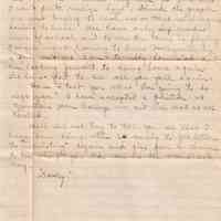 26 - 4.8.24 Letter from “Dooley” to Jesse Redyard – Homesickness & Teaching Appointment - Image 3
