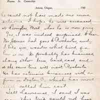 1909.2.15 Letter from The Melwyn Hotel, Astoria, Oregon – Business & Personal Correspondence - Image 2