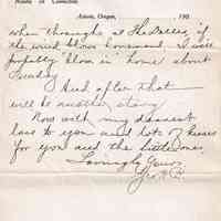 1909.2.15 Letter from The Melwyn Hotel, Astoria, Oregon – Business & Personal Correspondence - Image 8