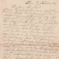 Financial Settlement Letter with Detailed Account Ledger