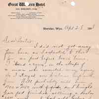 1908.4.28 - Great Western Hotel, Sheridan, Wyoming