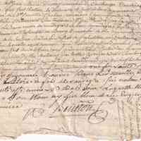 Judicial Extract from the Registers of the Bailiwick Court of Forez at Montbrison - Image 2