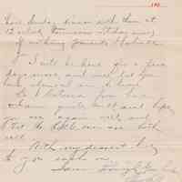 1909.2.6 Letter from Portland, Oregon – Theater Visit & Social Evening with Roy Hayward - Image 3