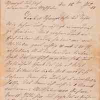 Letter Concerning the Care and Education of the Children Wilhelm and Dora