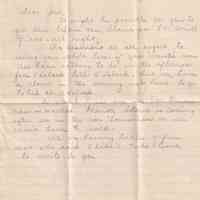 01 - 8.8.22 – Y.W.C.A. Camp Letter to Jesse Redyard (Van Buren, Arkansas) - Image 2