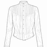 White Shirtwaist / Lingerie Blouse - Image 3