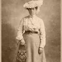 Drawstring reticule / evening bag - Image 10