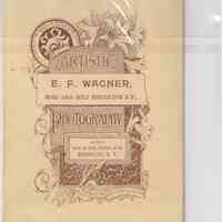 Mother with Two Children — E.F. Wagner Studio Family Portrait - Image 2