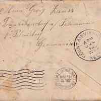 Fragments of German Family Correspondence and Mailing Envelope - Image 10