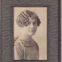 Portrait of Young Woman — Godfrey Studio, Macomb, Illinois