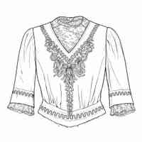 Bodice (Decorative Day Bodice) - Image 6