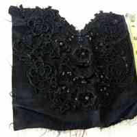 Textile Fragment – Beaded Appliqué Bodice Panel - Image 2