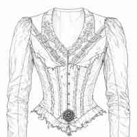 Late Victorian women’s bodice - Image 7