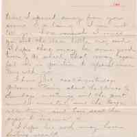 1909.2.9 Letter Expressing Concern for Illness and Referencing Sunday Evangelical Meetings - Image 2